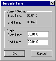 Rescale Time - Starting Bounds